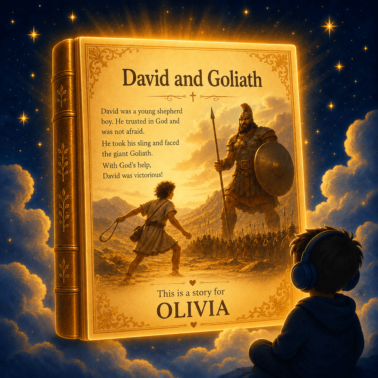 David & Goliath for OLIVIA