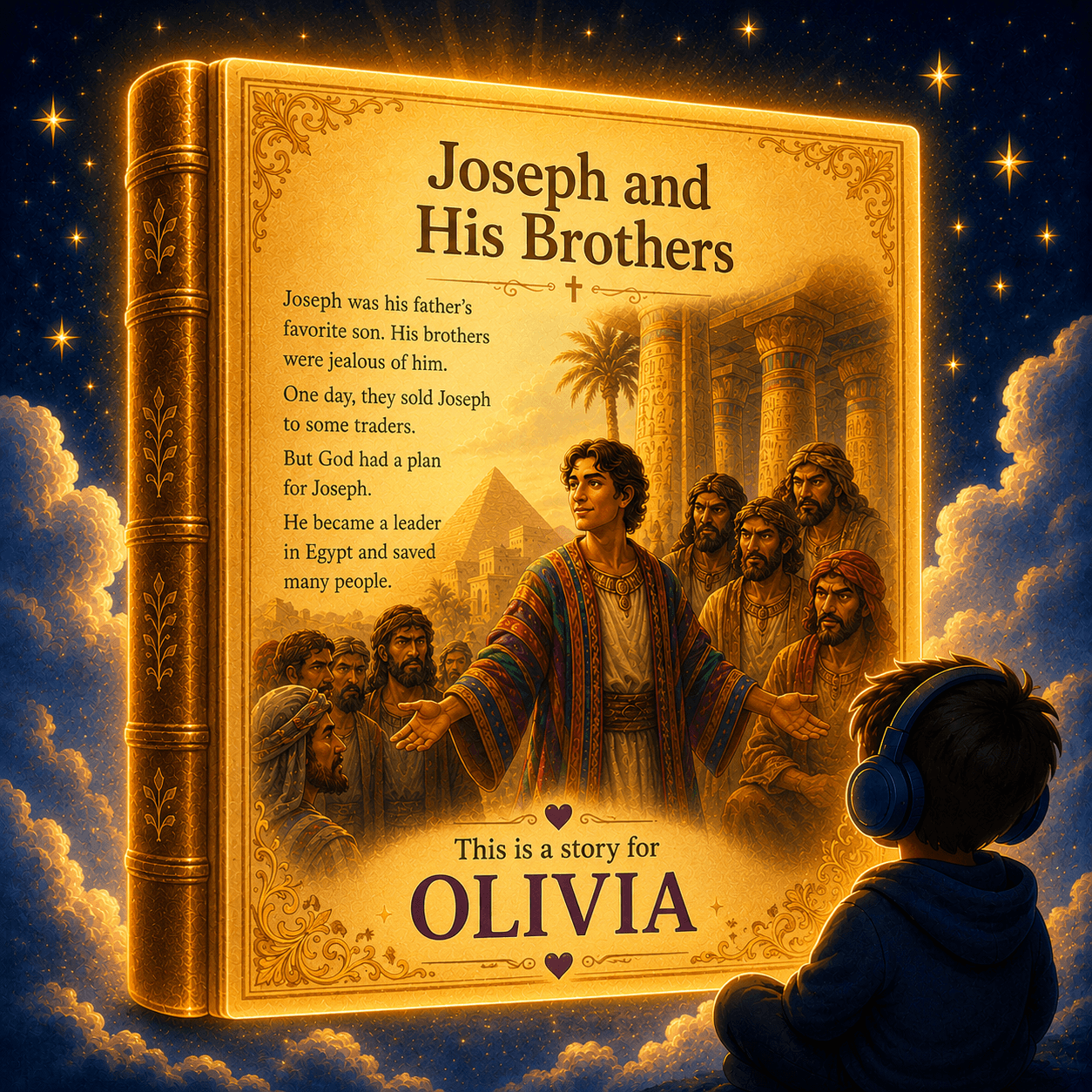 Joseph & His Brothers for OLIVIA